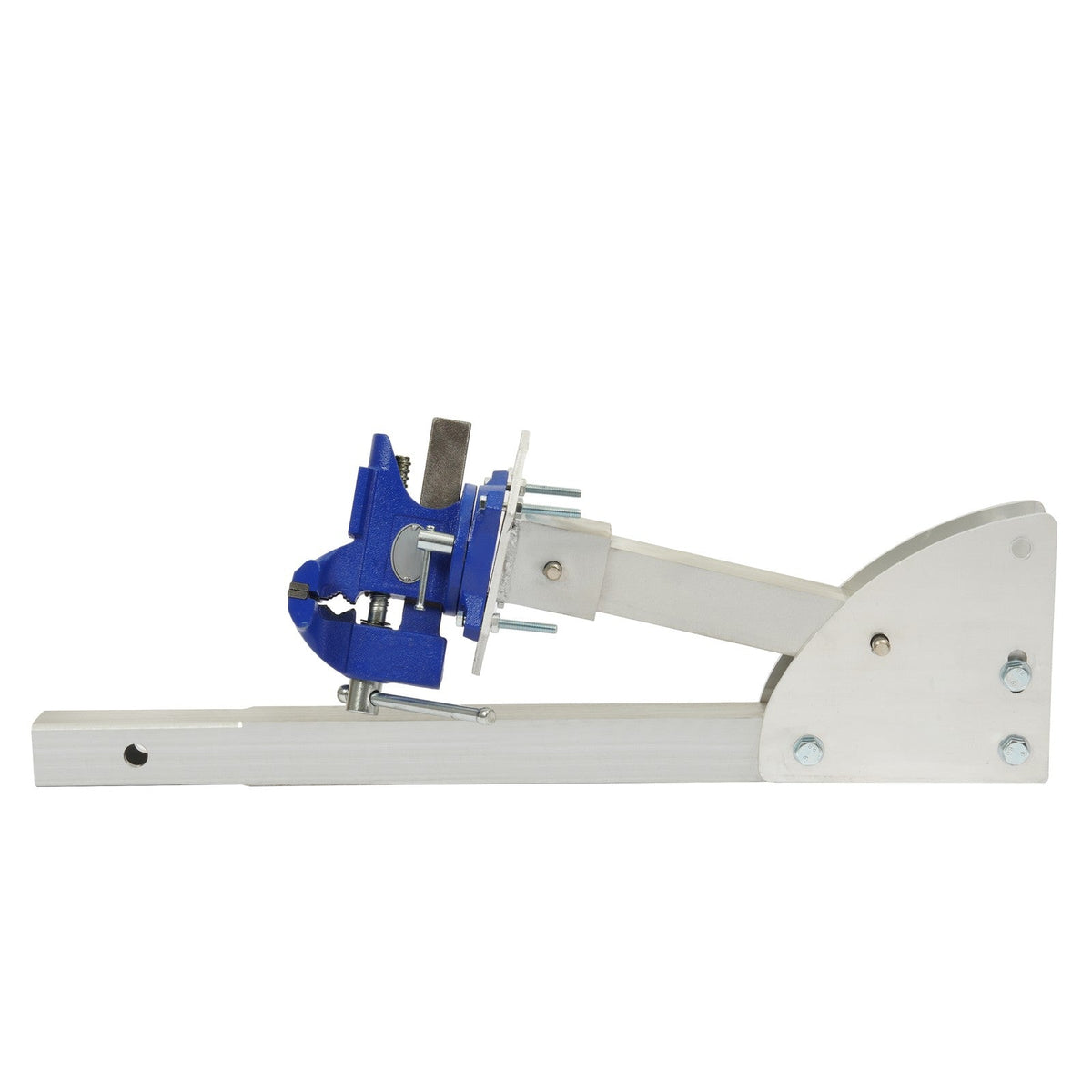 Hitch Mount Workstation Portable Vise 4.5 inch For Trailer Receiver Hitch