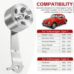 8511 Billet Aluminum Roller Gas Pedal for 1949-1977 Stock Volkswagen VW Bug Ghia