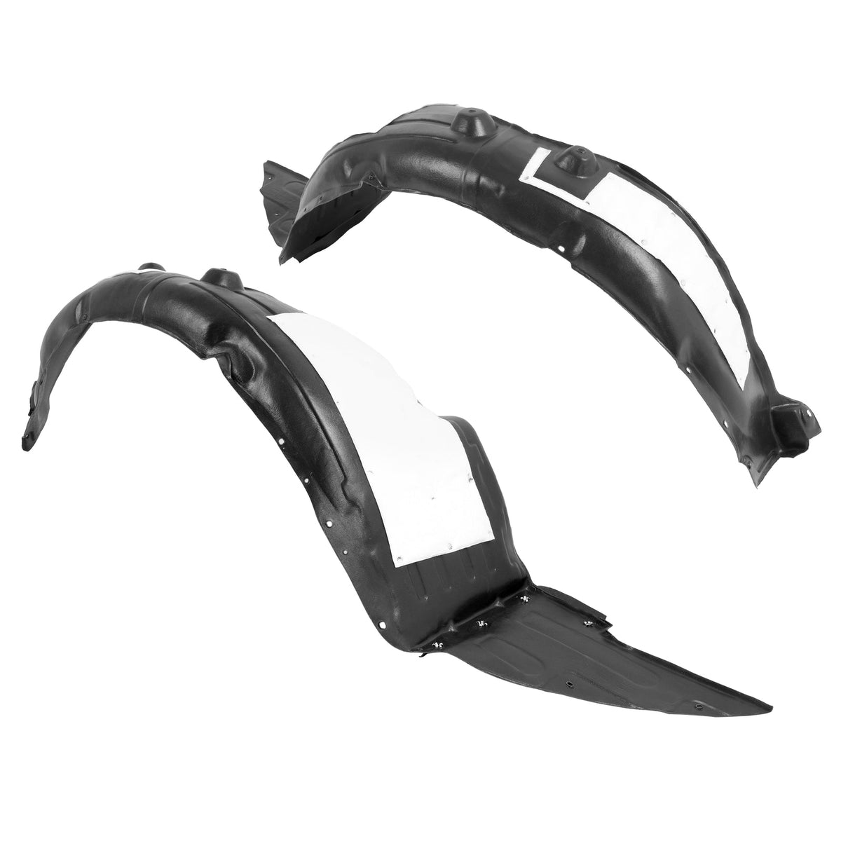 Pair Front Fender Liner Splash Shields For 2014-15 Kia Optima w/ Insulation Foam