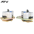 Front Rear Brake Calipers w/Pads For Polaris Scrambler 400 500 2x4 4x4 1998-2004