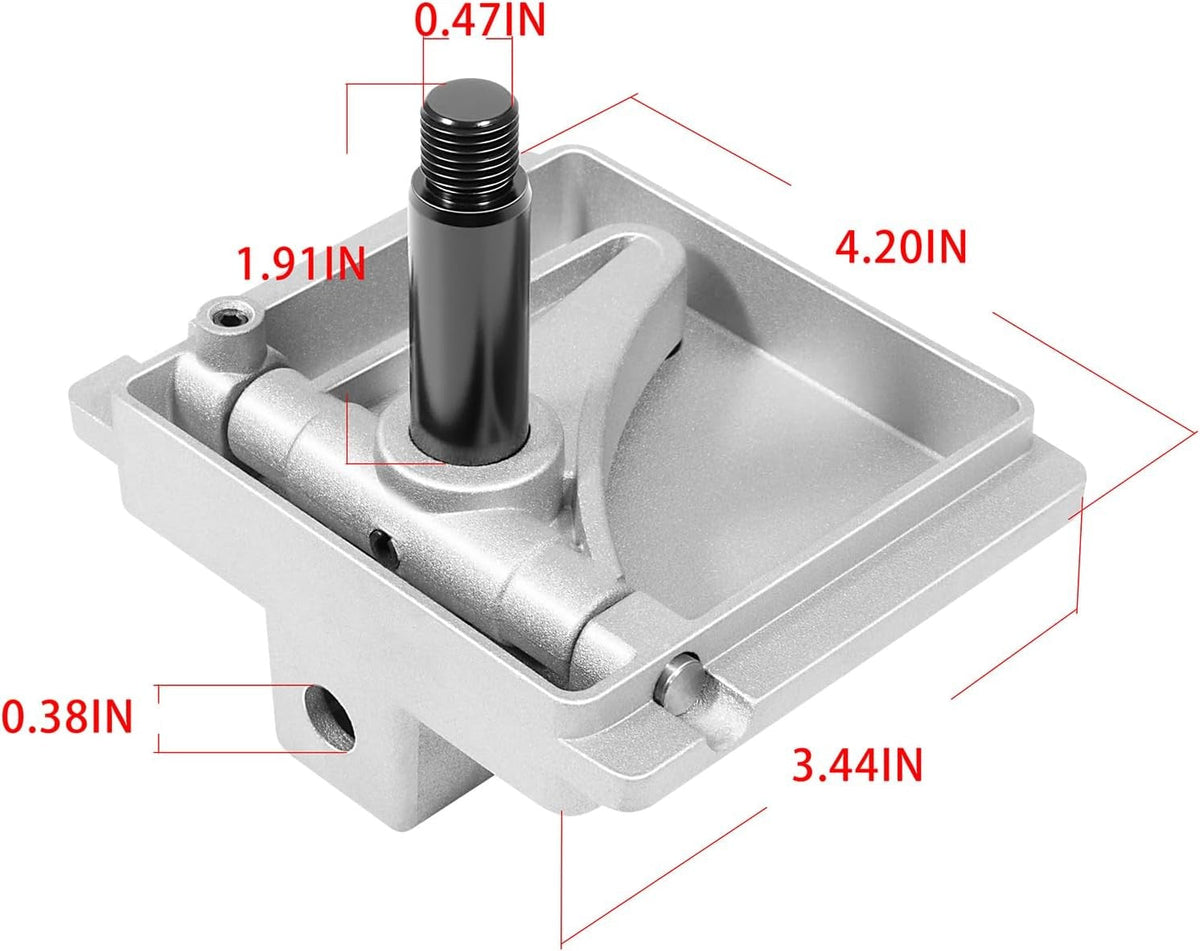 14" Cast Iron Bandsaw Replacement Kit-Alloy Upper Wheel Hinge & Bracket Assembly