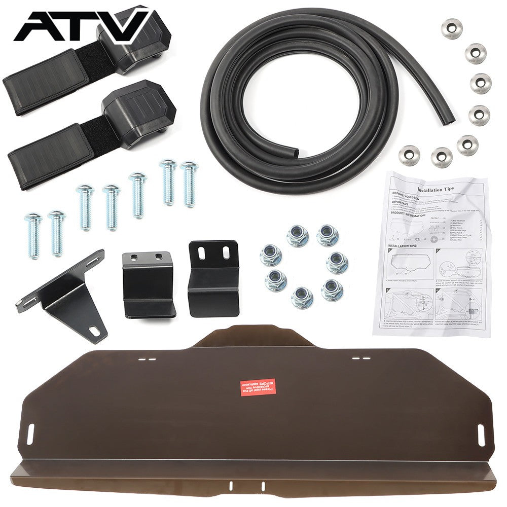 Dark Tinted UTV Rear Windshield for Honda Talon 1000R/1000X 2019-2023