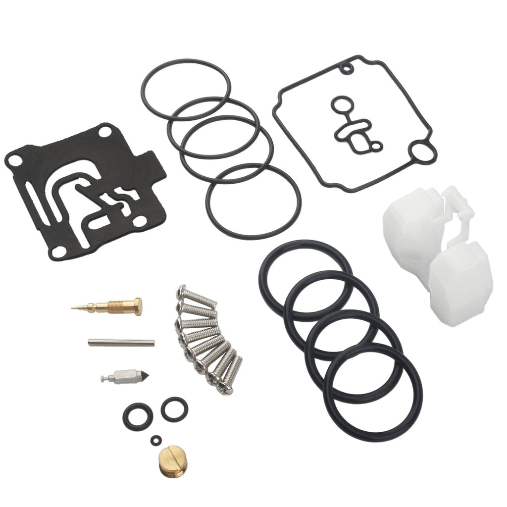 4Set Carburetor Carb Rebuild Repair Kit for Yamaha F50-T50 hp 4 Stroke 2001-2004