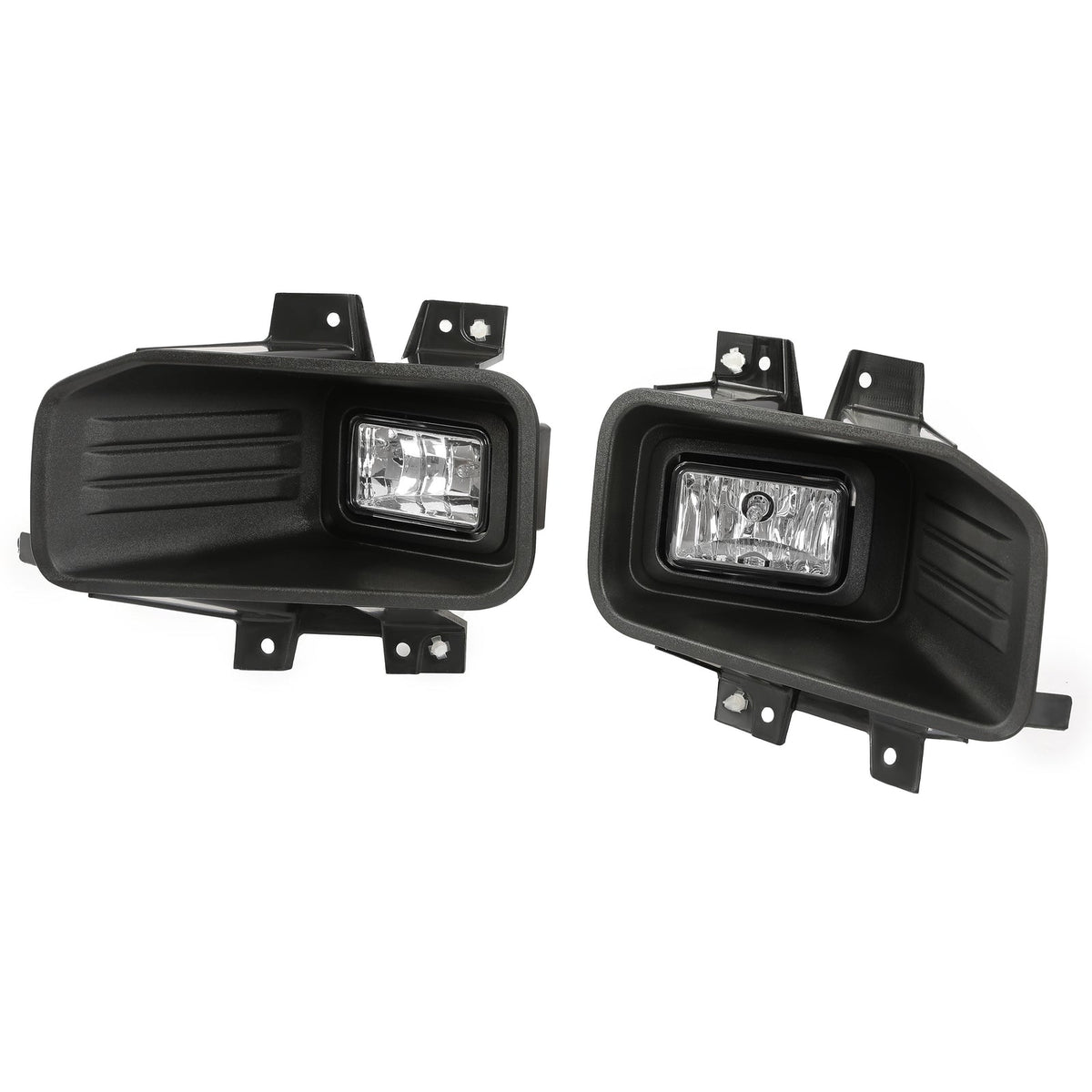 Clear Lens Halogen Fog Lights Lamps Set Pair For Ford F-150 F150 2018-2020