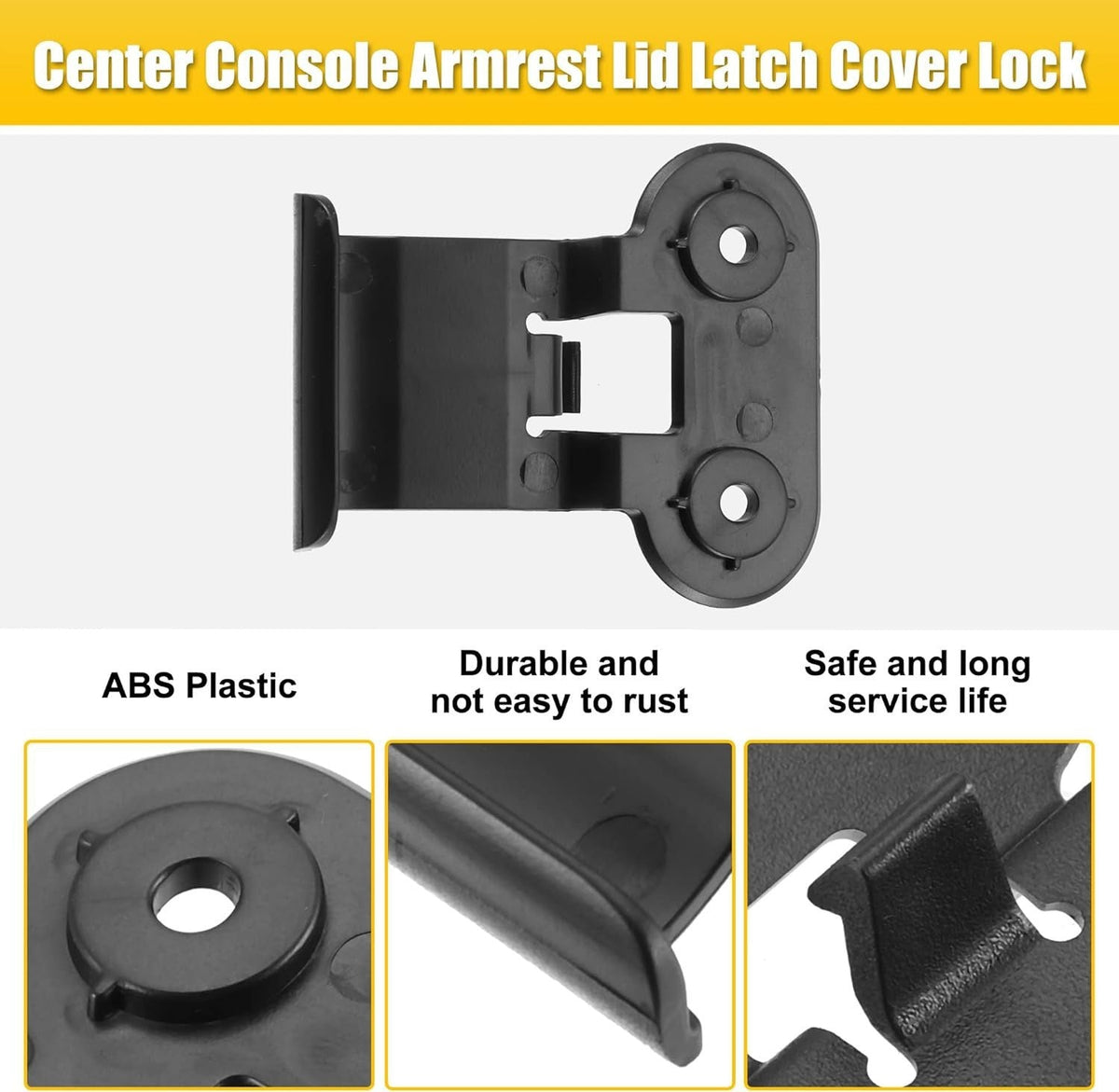 Armrest Center Floor Console Lid Latch for Jeep Cherokee 1997-2001 55037537AA