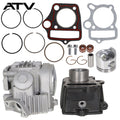 For Honda XR50 Z50R CRF50 Top End Rebuild Kit Cylinder Head Piston Gaskets Kit