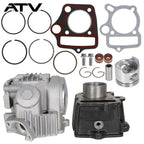 For Honda XR50 Z50R CRF50 Top End Rebuild Kit Cylinder Head Piston Gaskets Kit