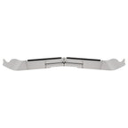 11" Stainless Steel Drop Sunvisor Flat Windshield Fit Mack CH CX Granite Vision