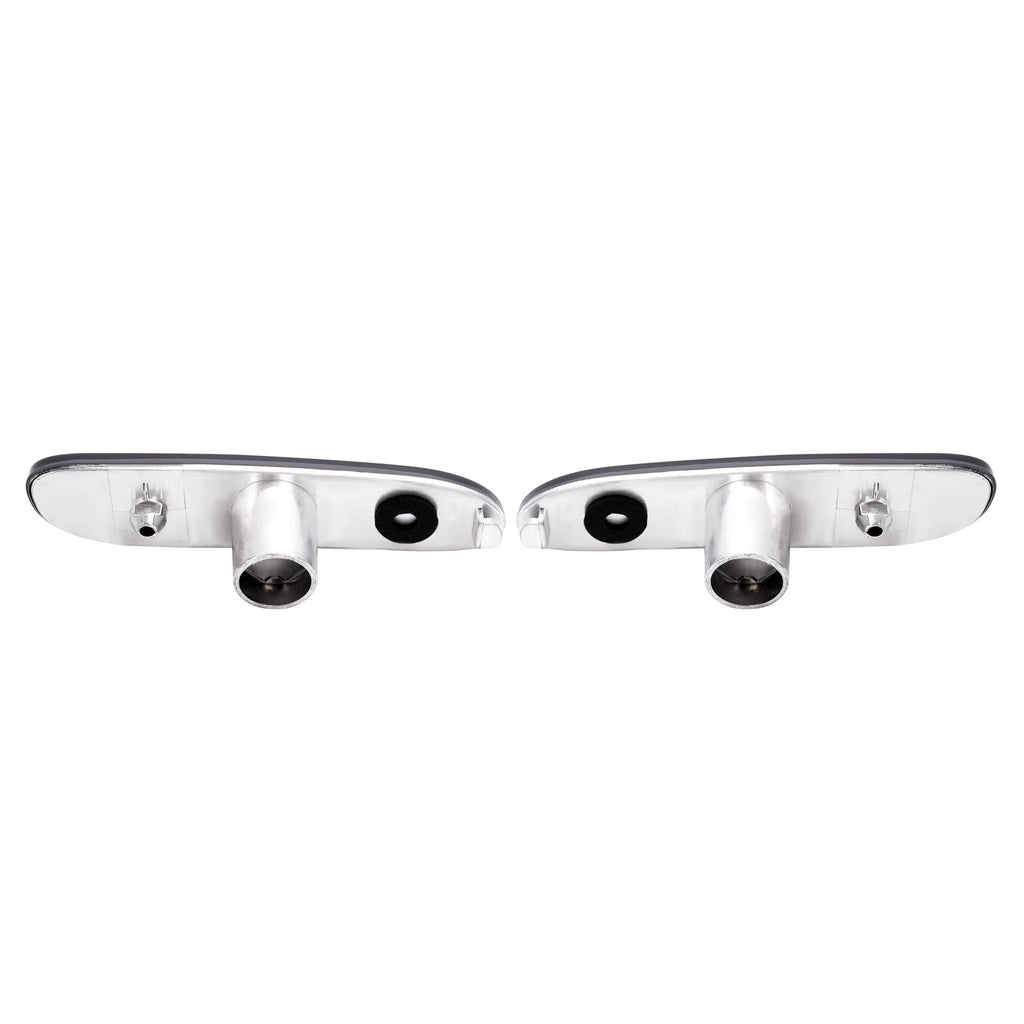 Pair Front Smoke Bumper Side Marker Lights Lamp For Dodge Neon 2000-2005 LH & RH