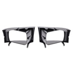 2PCS Headlight Door Set Bezel For Ford Super Duty F250 F350 F450 F550 1999-2004