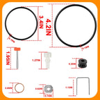 206728 206-728 Air Motor Repair Kit for Graco Fireball Monark Pumps