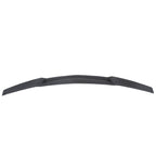 Rear Trunk Spoiler W/Side Winglet Matte Black For 14-19 Corvette C7 Z06