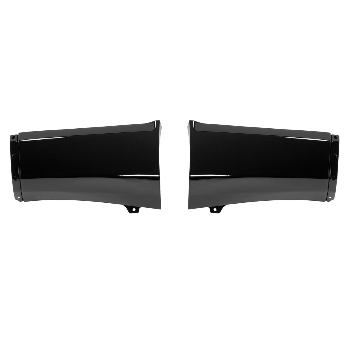 Rear Bumper Diffuser Dual Exhaust For Dodge Durango 2011-2025 Glossy Black