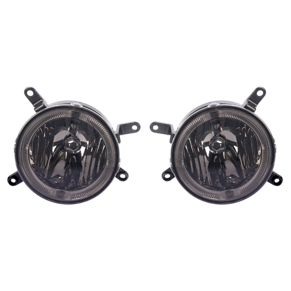 Fog Lights LED Halo Running Light Smoke Lens For Ford Mustang GT 2005-2009 RH&LH