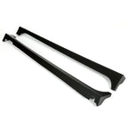 Left & Right Side Skirt Rocker Panel Splitter Extensions For Nissan Altima 13-15