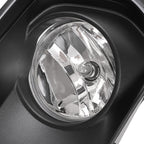For Chevrolet Colorado 2021-2022 Clear Fog Lights w/ Chrome Bezel Wires Switch
