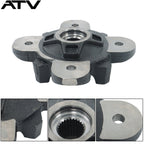 Front Wheel Hub Bearing Studs Brake Rotor 2014-2017 For Polaris Ranger HST