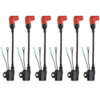 6X Ignition SET 6R3-85570-01 00 for Yamaha Outboard 100HP 175 200 225HP 2 Storke