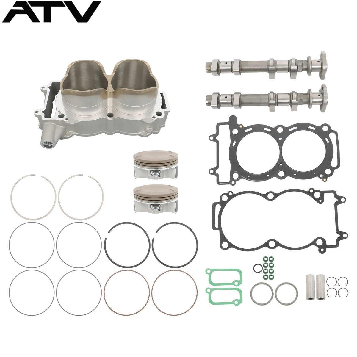 3022278 Engine Kit For Polaris 900 XP 93mm Cylinder Gasket Camshaft 2013-14