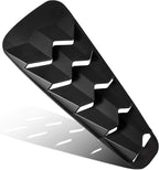 2Pcs/Set Quarter Side Window Louvers Sun Shade Cover for Ford Mustang 2005-2014