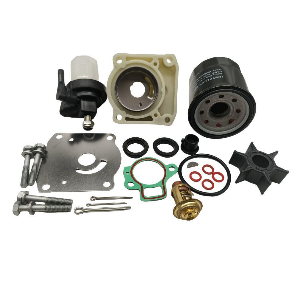 Maintenance Service Kit For Yamaha 4-Str 20/25HP F20A F25A F25D Outboard &Filter