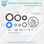 for Bishamon BS-55 BS-65 Manual Pallet Jack BI 52103704-SUPER Seal Repair Kit