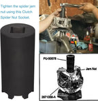 Clutch Spider Nut Socket Tool for Polaris 900 1000 XP RZR, Ranger, Ranger Crew