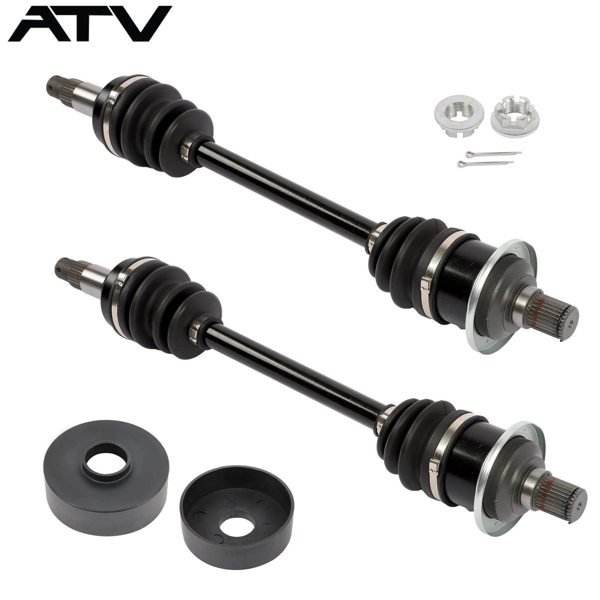 Rear Left Right CV Axles Drive Shaft for Arctic Cat 400 450 500 550 650 05-14