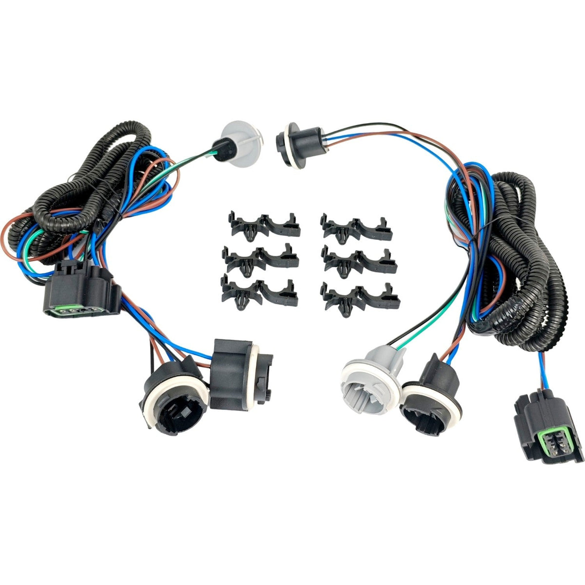 2007-2010 2X Tail Lamp Wiring Harness 15824515 15824514 Fit GMC Sierra 3500HD