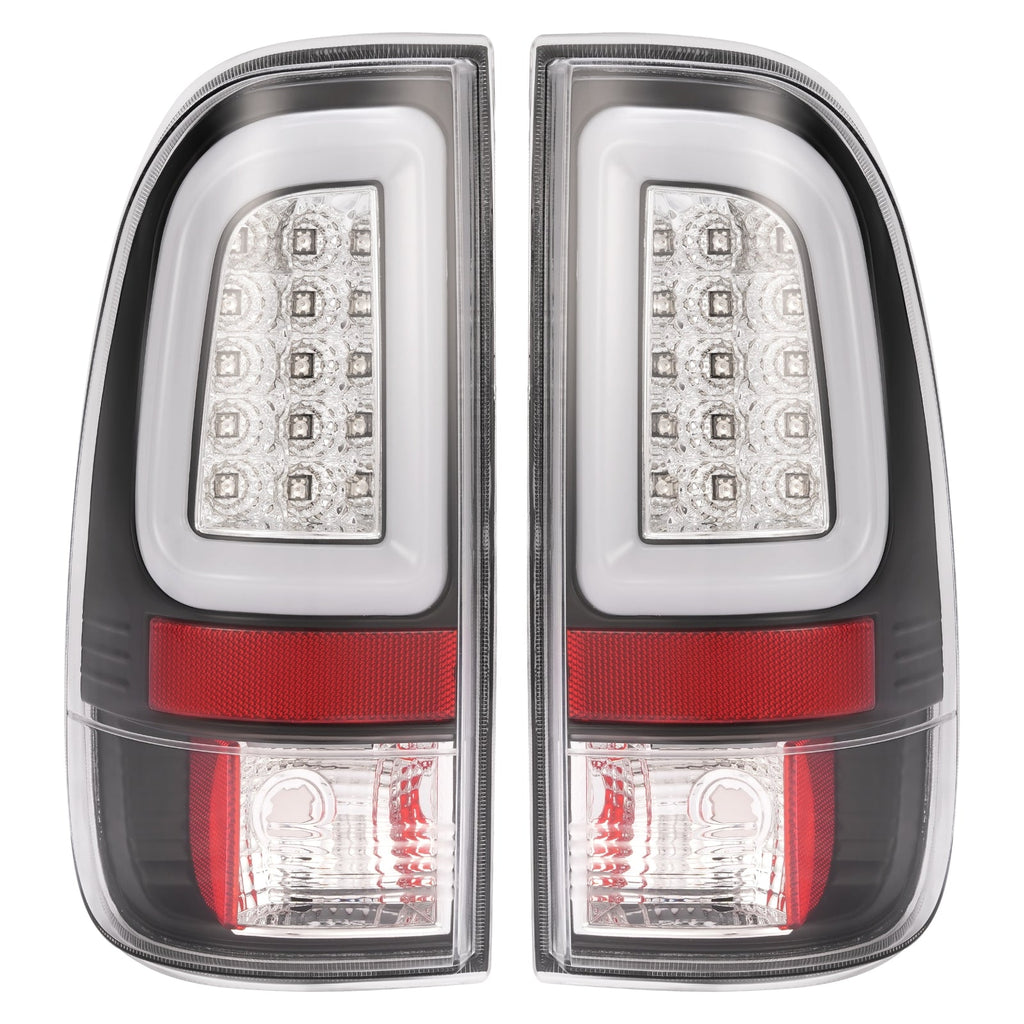 Pair Clear LED Tail Light Brake Lamps For Ford F250 F350 SD Super Duty 2008-2016