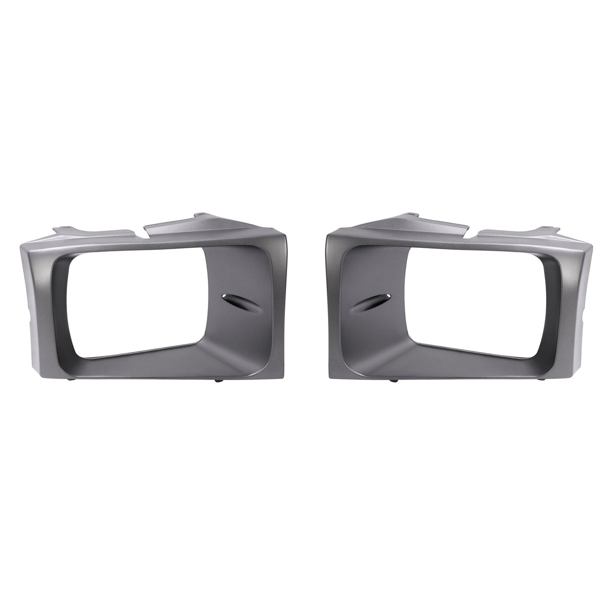 2PCS Headlight Door Set Bezel For Ford Super Duty F250 F350 F450 F550 1999-2004