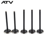 CYLINDER INTAKE EXHAUST VALVES Fits for YAMAHA RAPTOR 660R YFM660R 4X4 2001-2005