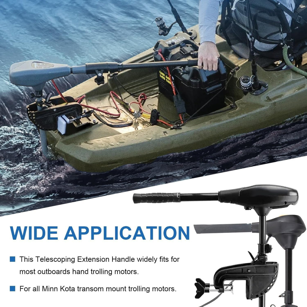 1854107 Trolling Motor Telescoping Extension Handle MKA-43 - Extends 17" to 25"
