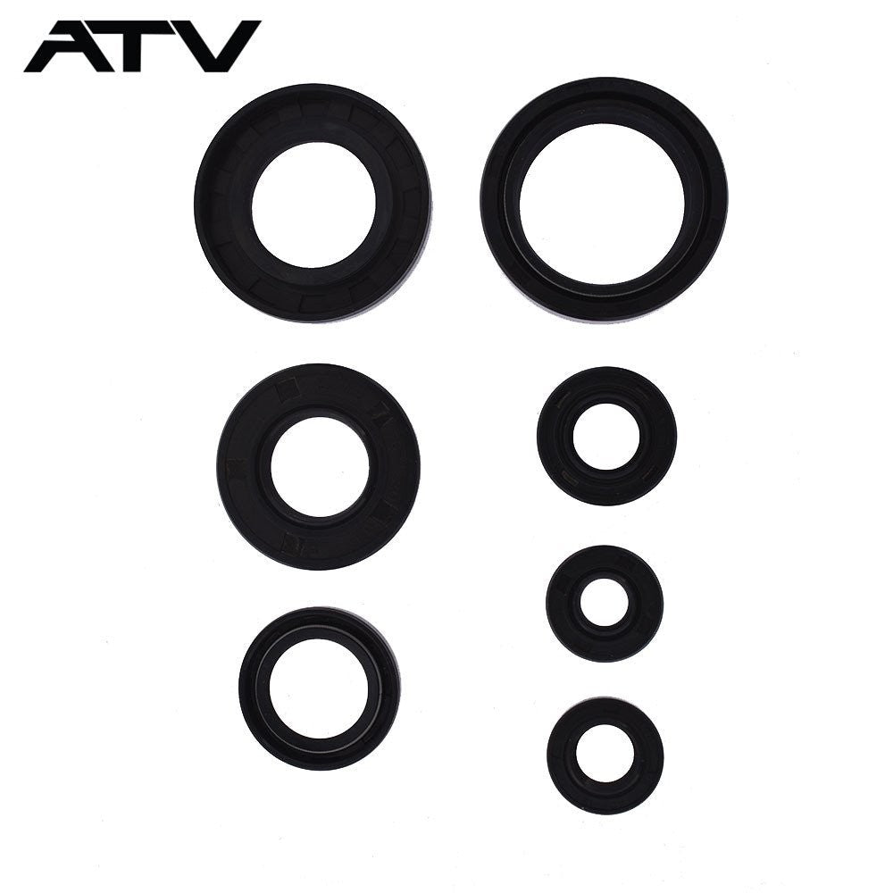 new For Yamaha Blaster 200 YFS200 1988-06  Engine Crank 7 Piece Oil Seal Set Kit