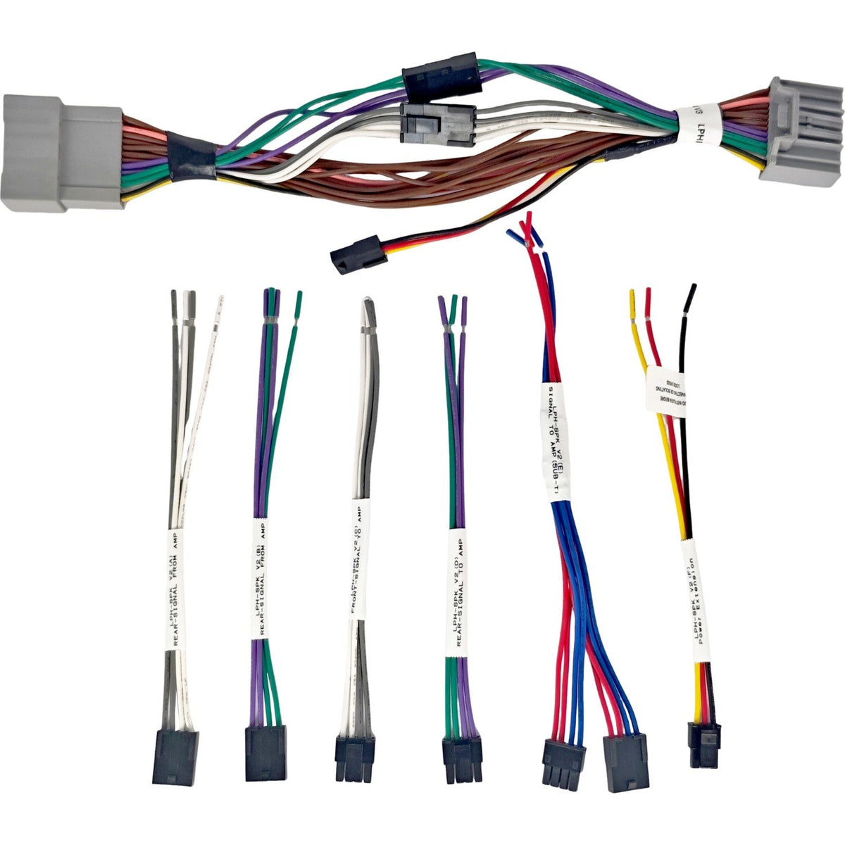 LPHHD04 Audio Integration T-Harness Fit Honda 2018-2020 Fit, 2018-2022 Insight