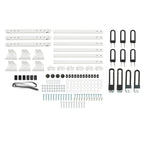 3-Bars Cargo Van High Ladder Roof Rack For Nissan NV 1500 2500 3500 750 lbs
