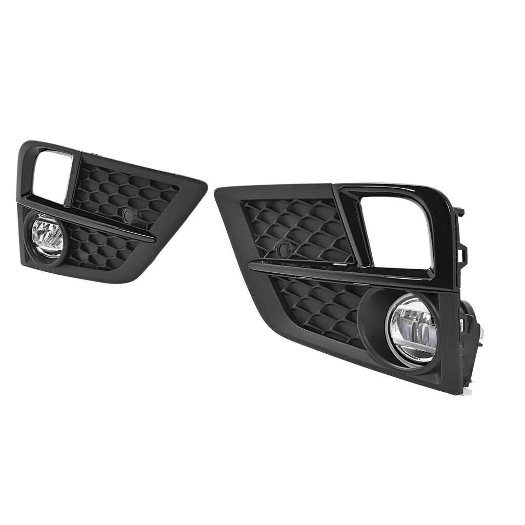 For 2018-2020 Honda Odyssey LED Fog Lights Front Bumper Driving Lamps W/Bezel