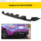 Rear Diffuser Lip For Scion FRS/Toyota 86/Subaru BRZ 2013-2020 Bumper Spoiler