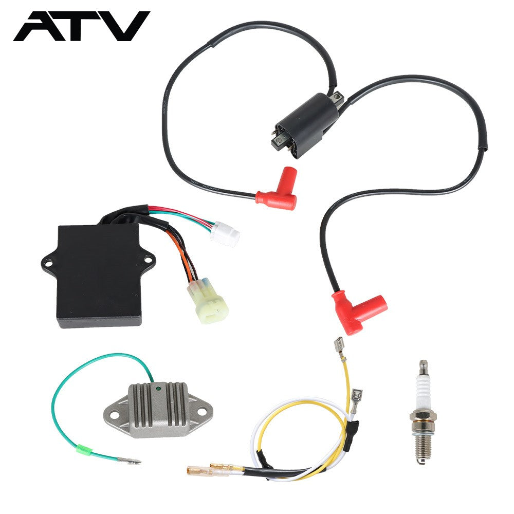 New Ignition Coil CDI BOX Regulator Spark Plug For Yamaha Banshee 350 YFZ350