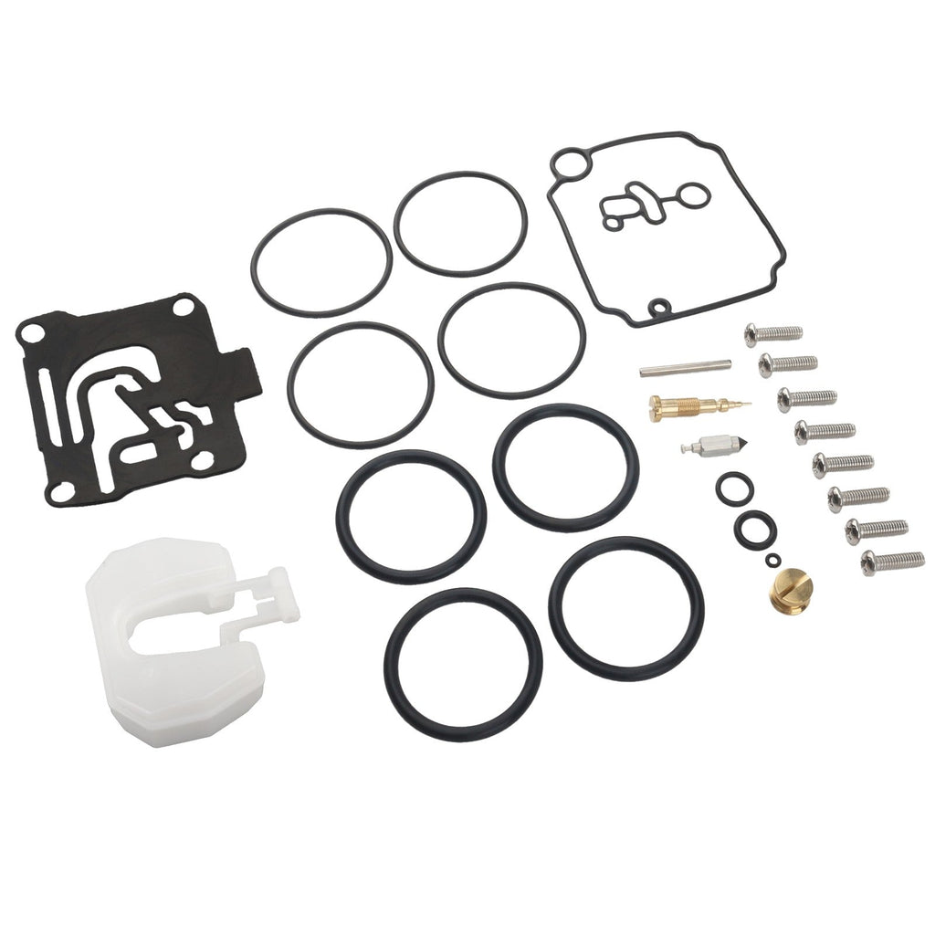 4Set Carburetor Carb Rebuild Repair Kit for Yamaha F50-T50 hp 4 Stroke 2001-2004