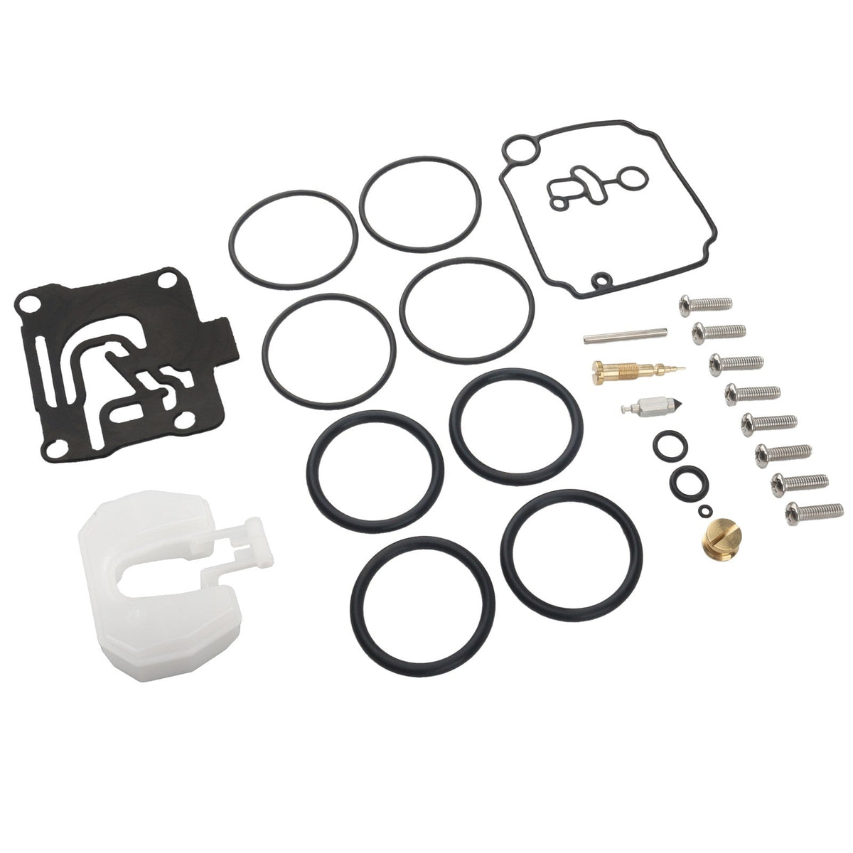 4Set Carburetor Carb Rebuild Repair Kit for Yamaha F50-T50 hp 4 Stroke 2001-2004