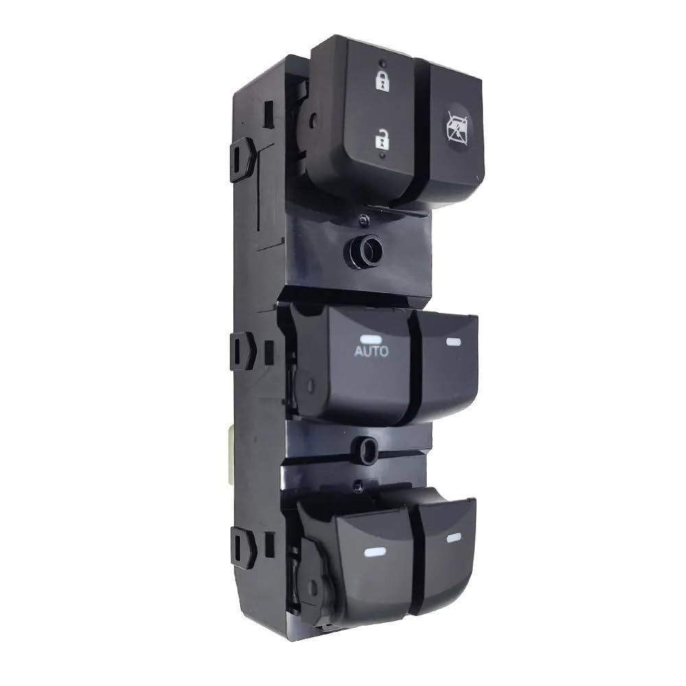 Left Driver Master Door Window Switch Black Auto For Hyundai Elantra 2014-2016