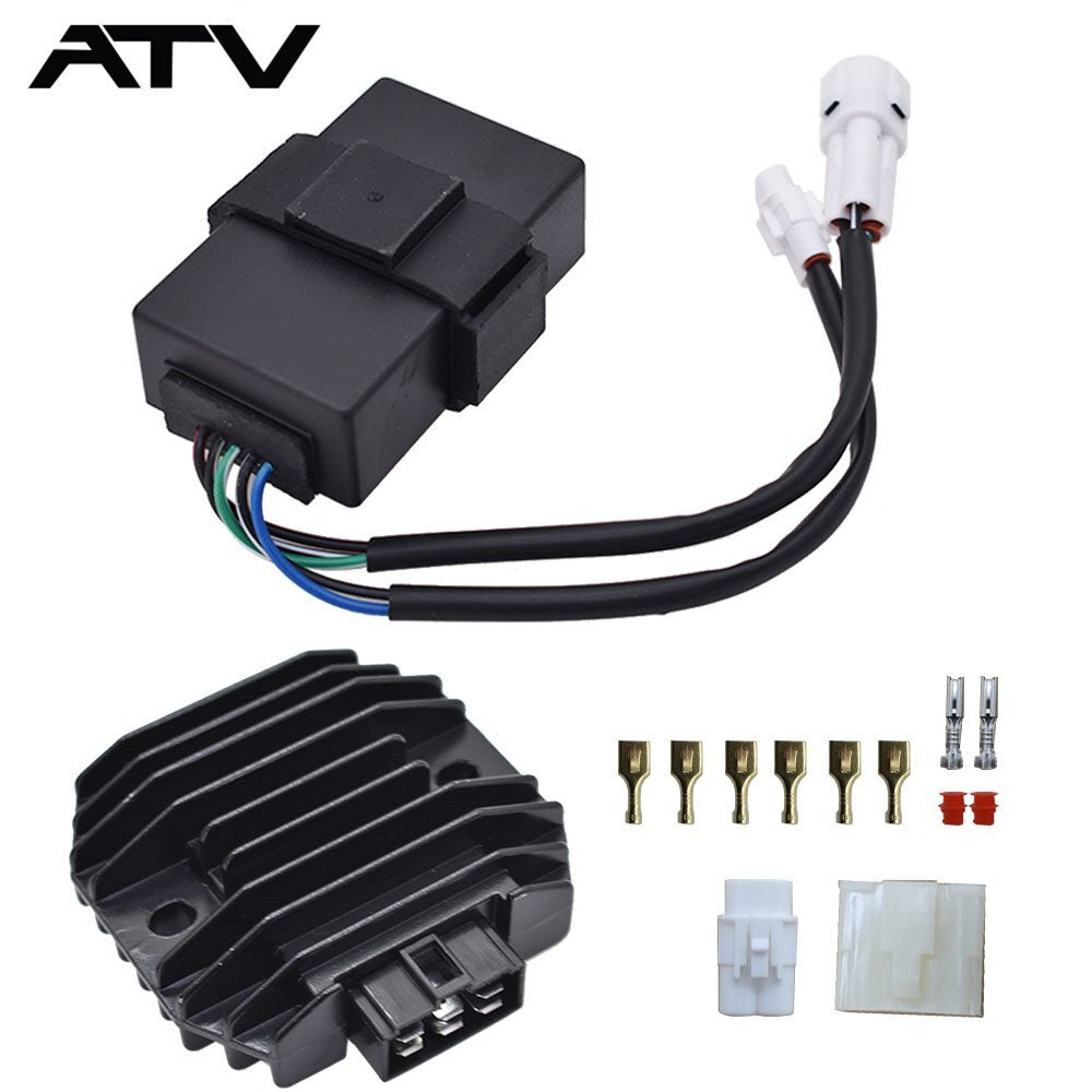 CDI Box Voltage Regulator Kit For Kawasaki Bayou 300 KLF300B 1988-1991