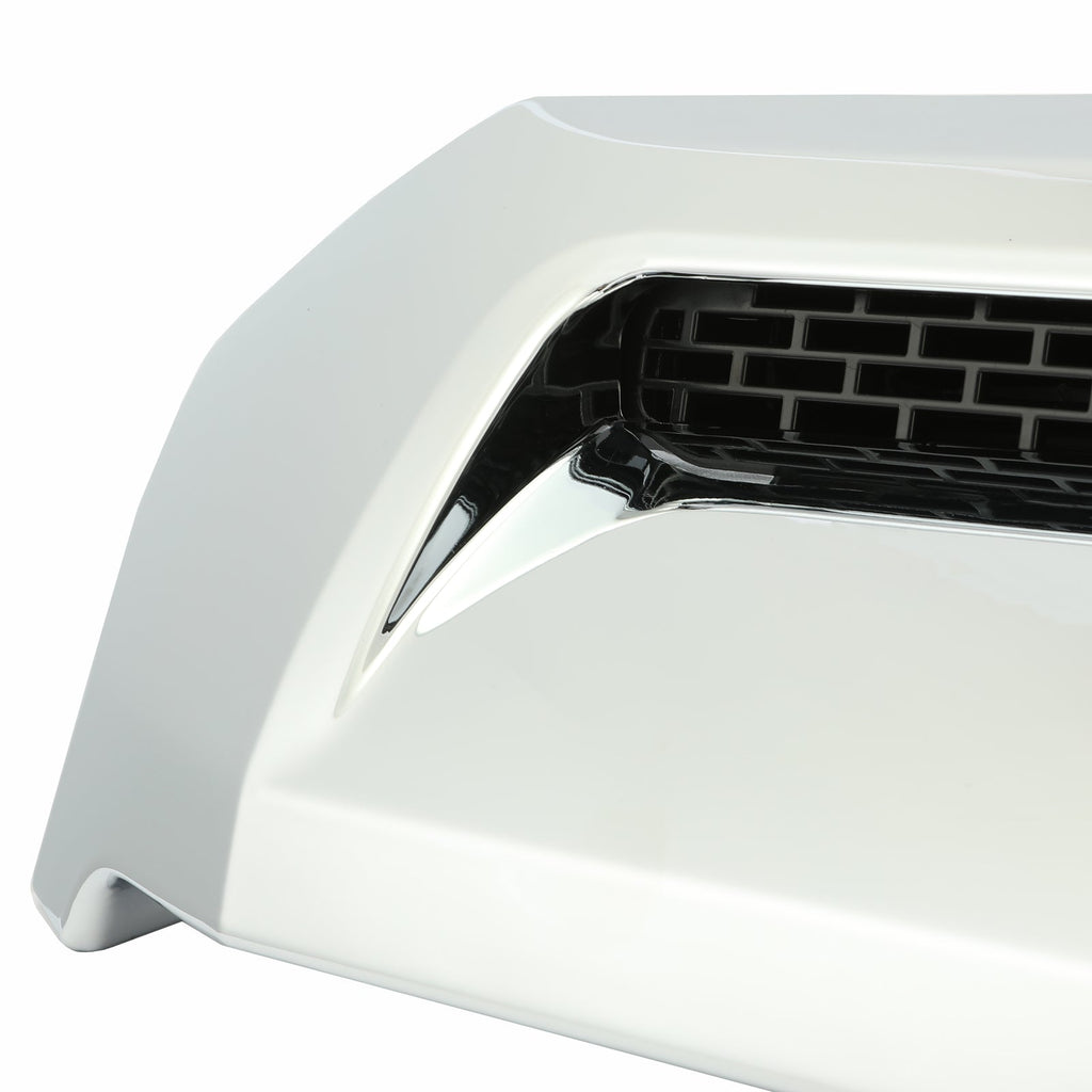 For Toyota Tundra 2014-2021 Chrome Front Upper Hood Bulge Molding Grille Trim