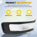 Fog Light Bezel Cover Trim For Ford Flex 2013-2019 Silver Right #DA8Z-17E810-BA