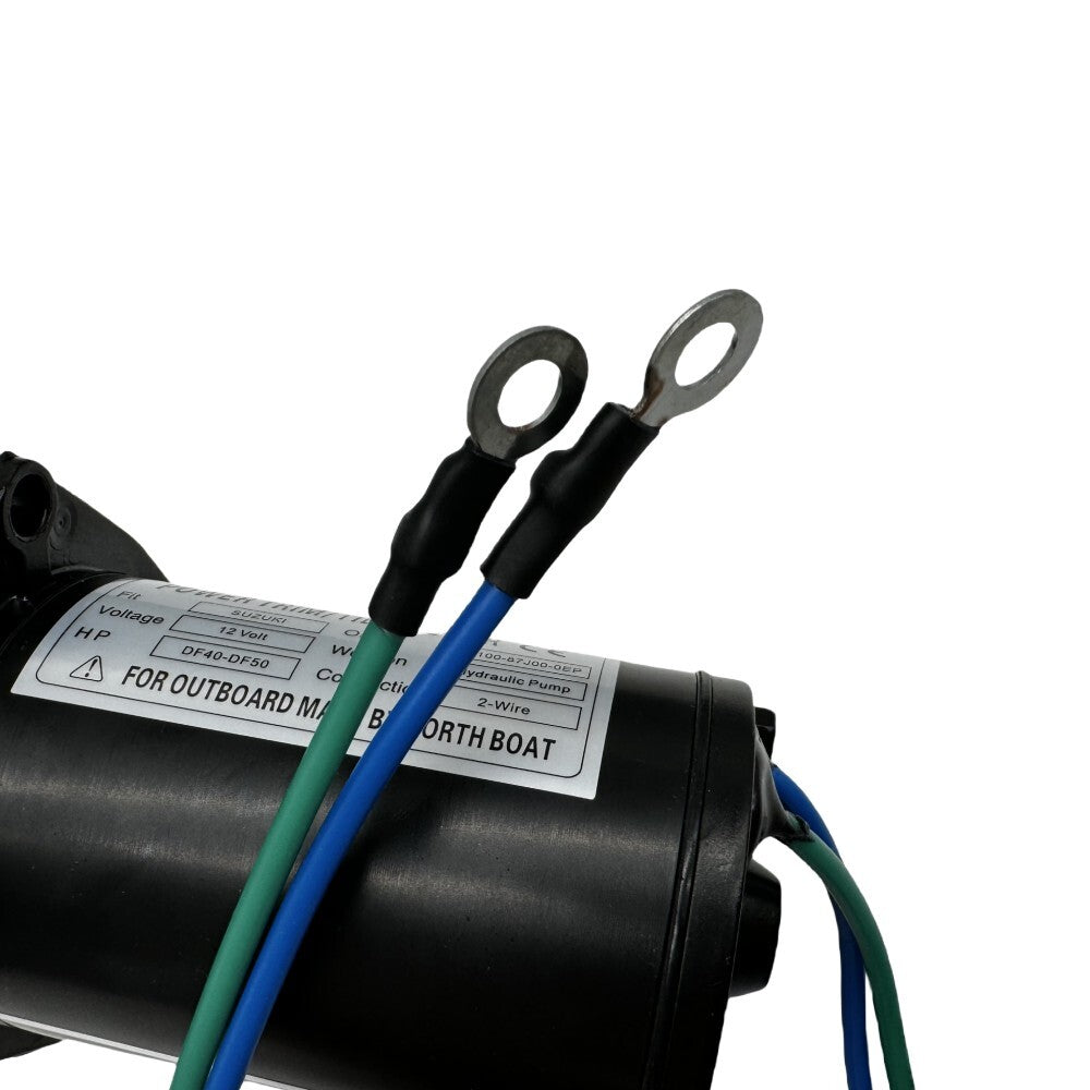 12V Trim/Tilt Motor For Suzuki DF40 & DF50 2Wire 4Bolt 1999-2010 38100-87J00-0EP