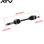 2PCS Front Left Right CV Axles Drive Shaft For Yamaha Kodiak 400 YFM400 00-2002