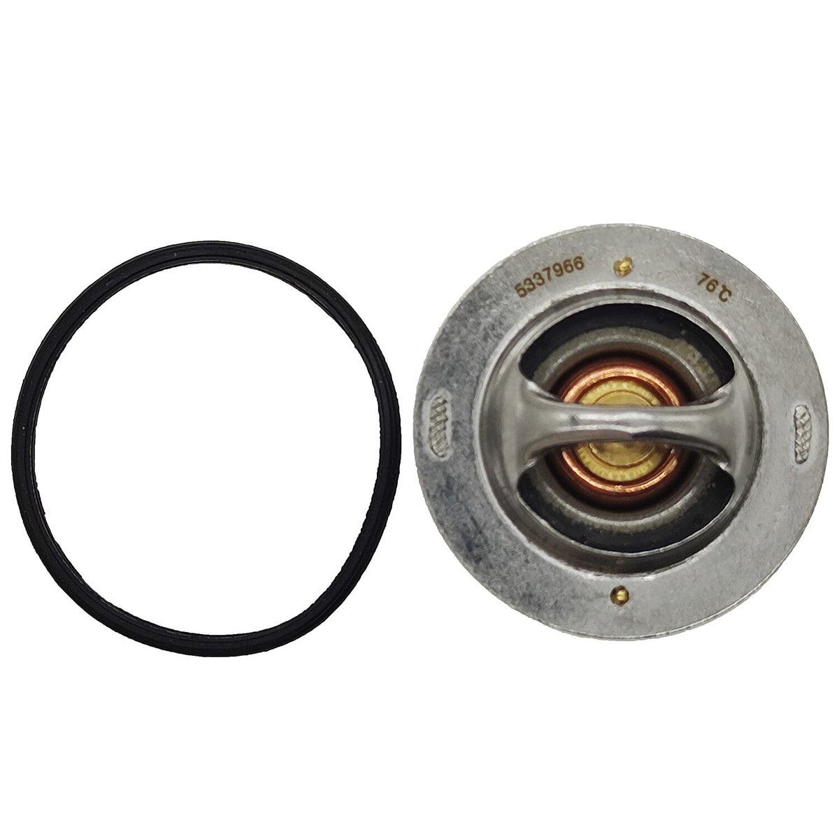76℃ Thermostat w/ O-Ring 5292744 for 5.9L 24V Cummins Dodge 03-07 Ram 2500 3500