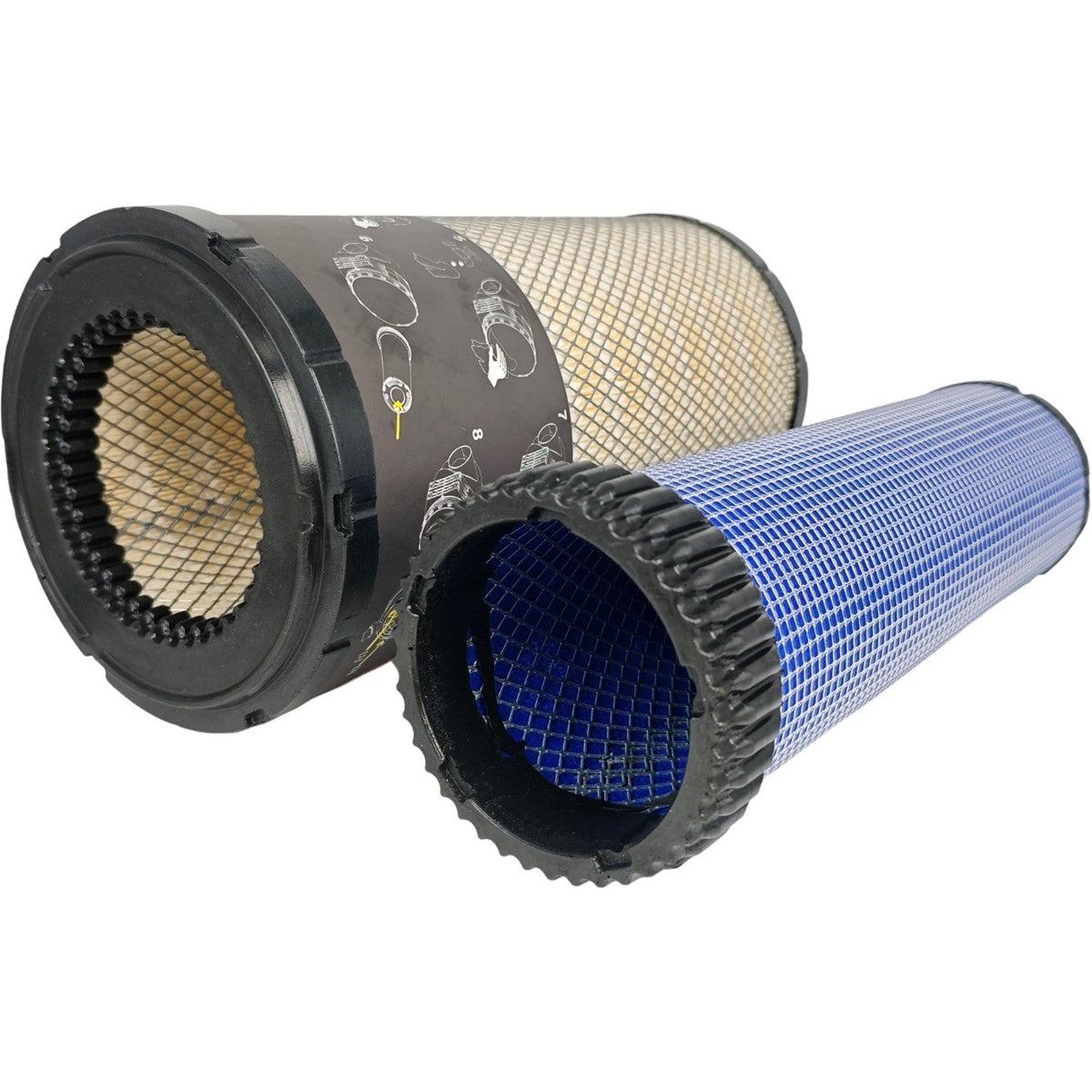 7386224 7386225 Outer Inner Air Filter Kit Fit for Bobcat S66 S76 S86 S64 S62