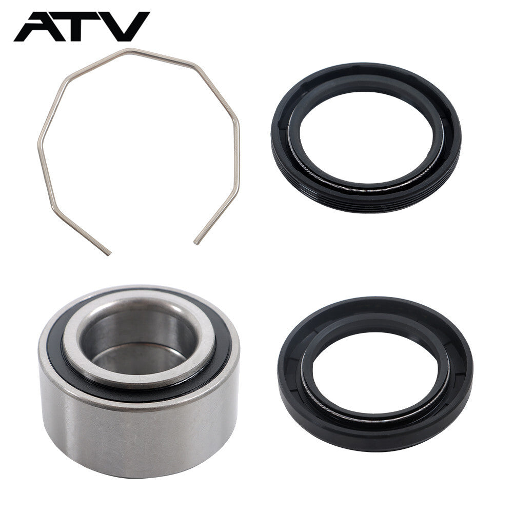 For Arctic Cat 375 400 500 600 Bearcat 454 Front Wheel Hub Bearings & Seal Kit